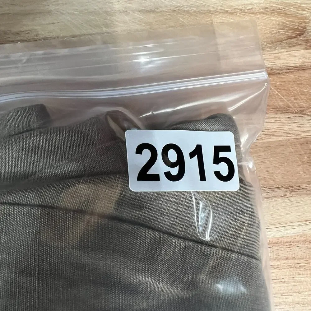 Zara Pants Womens S Geen Brown Cargo‎ Pocket Linen Utility Boho Gorpcore